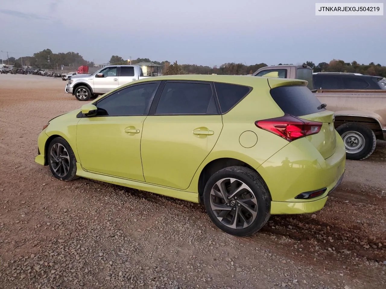 2016 Toyota Scion Im VIN: JTNKARJEXGJ504219 Lot: 78095214