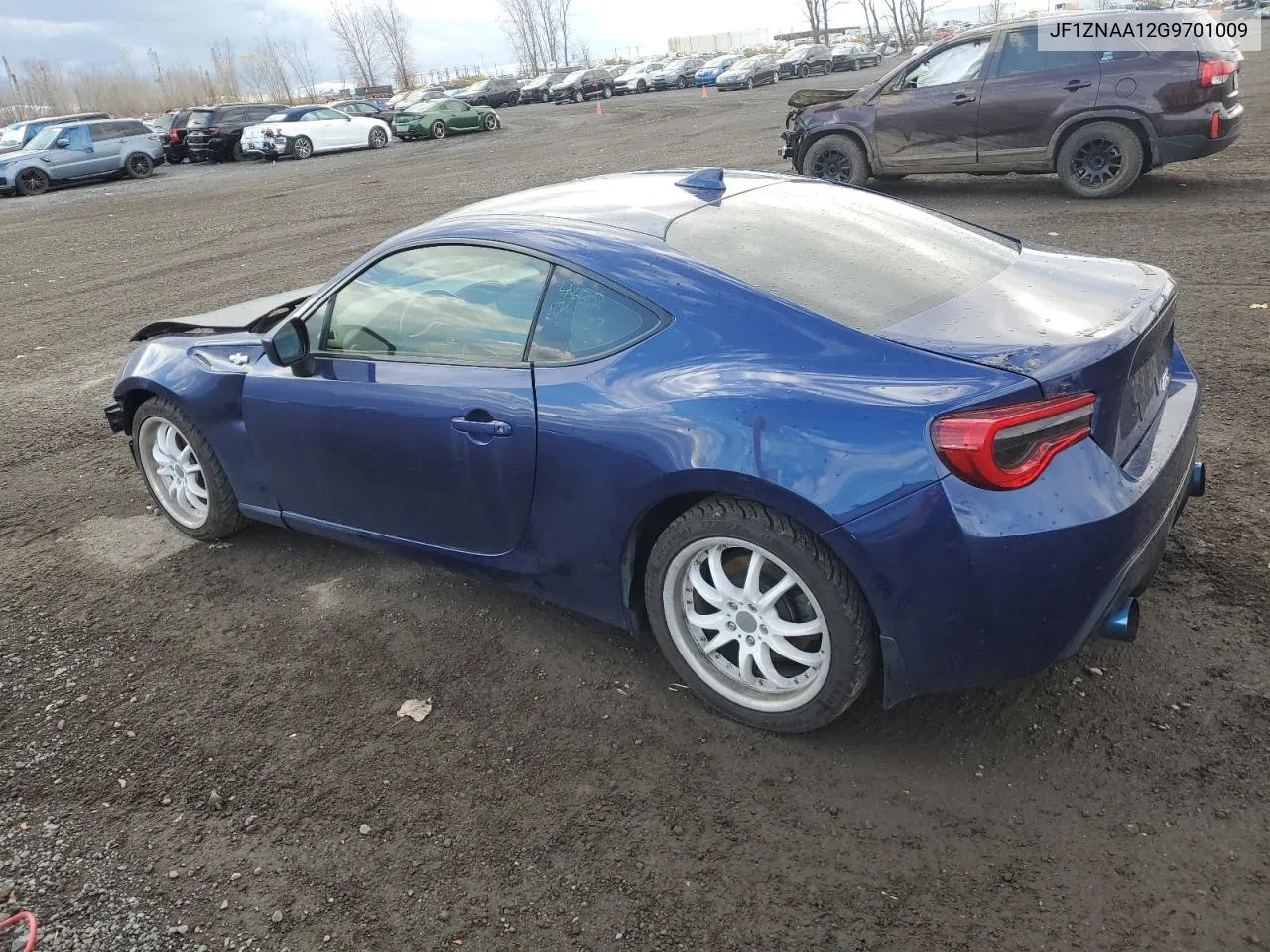 2016 Toyota Scion Fr-S VIN: JF1ZNAA12G9701009 Lot: 78715894