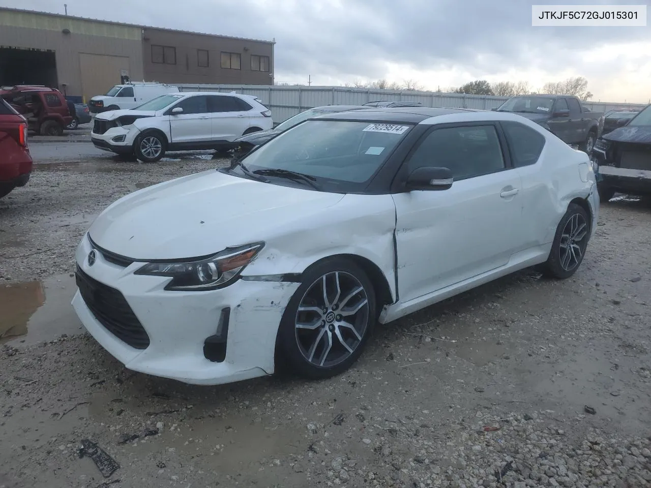 2016 Toyota Scion Tc VIN: JTKJF5C72GJ015301 Lot: 79229514