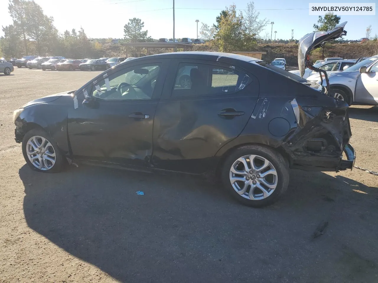 2016 Toyota Scion Ia VIN: 3MYDLBZV5GY124785 Lot: 81291964