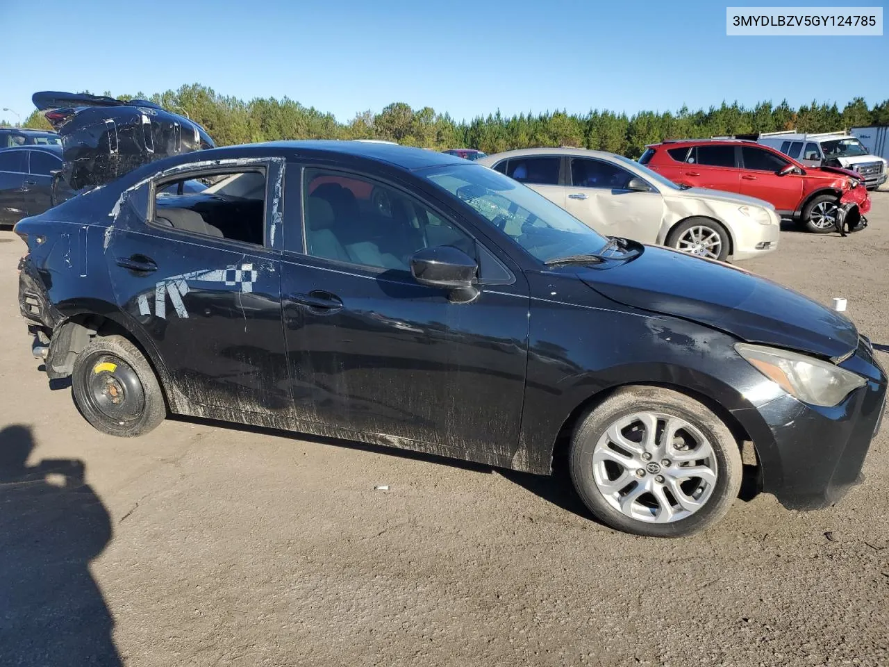 2016 Toyota Scion Ia VIN: 3MYDLBZV5GY124785 Lot: 81291964