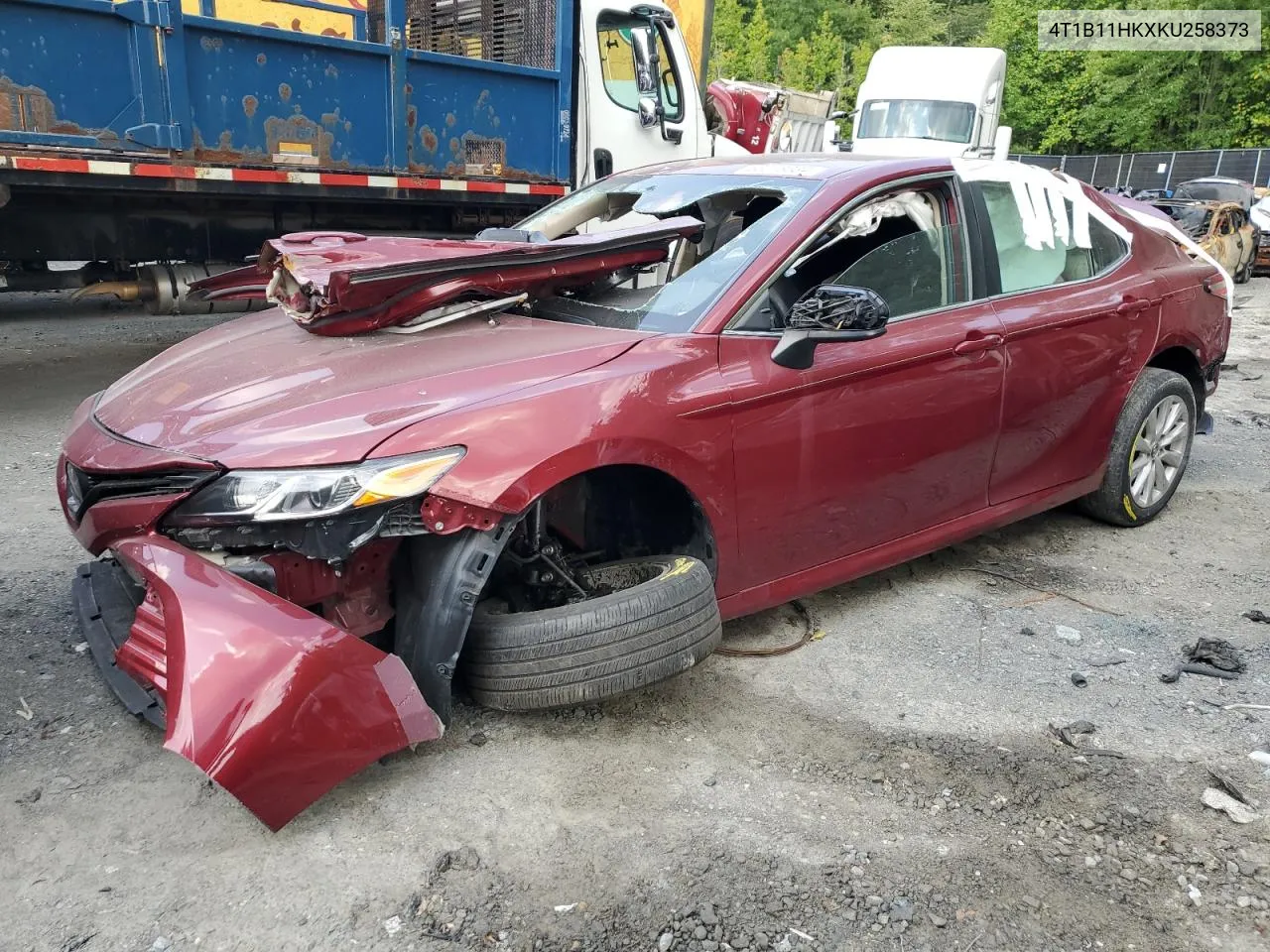 2019 Toyota Camry L VIN: 4T1B11HKXKU258373 Lot: 66278634