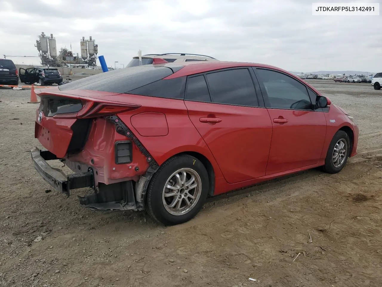 JTDKARFP5L3142491 2020 Toyota Prius Prime Le