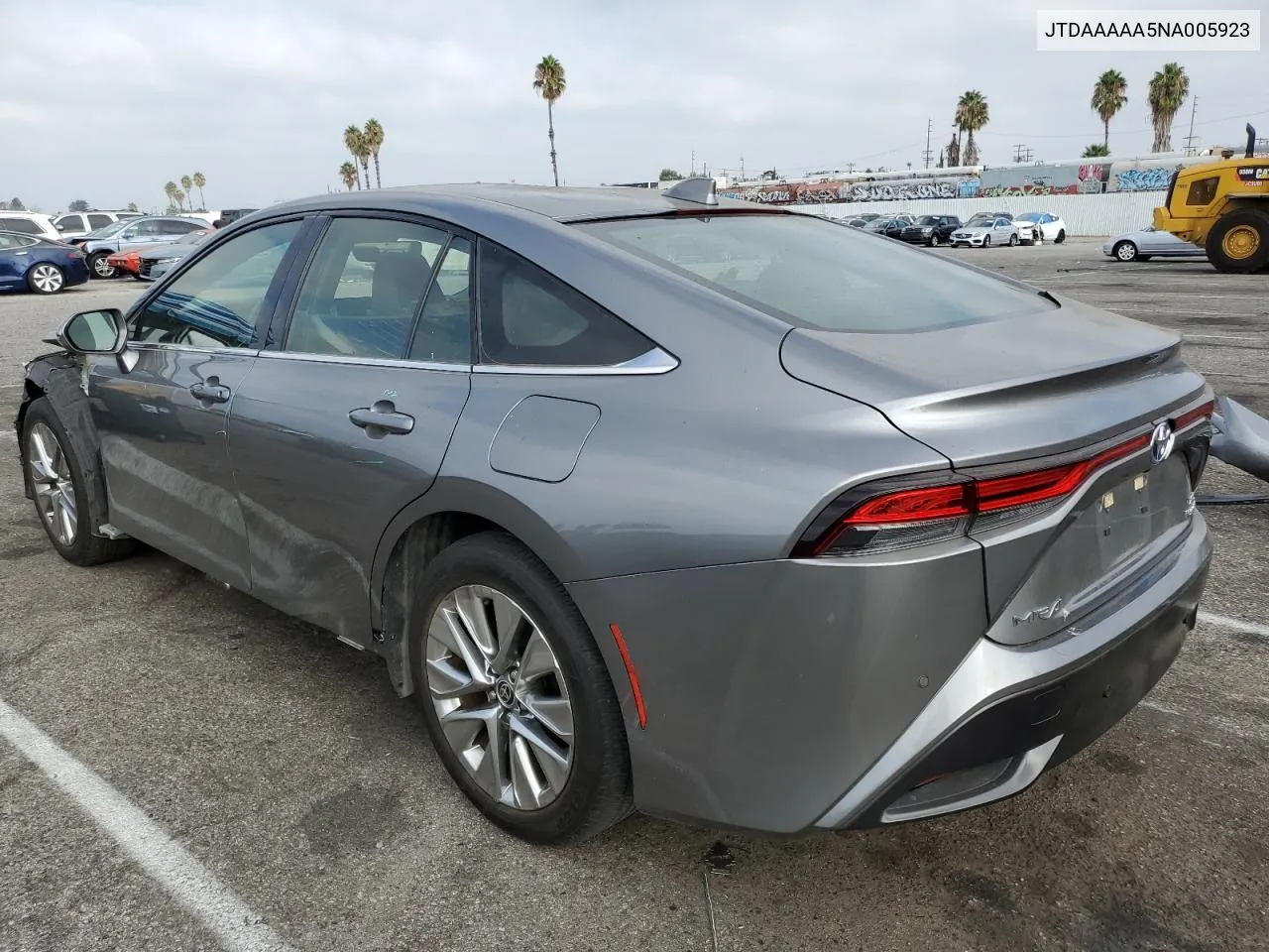 2022 Toyota Mirai Le VIN: JTDAAAAA5NA005923 Lot: 70522404