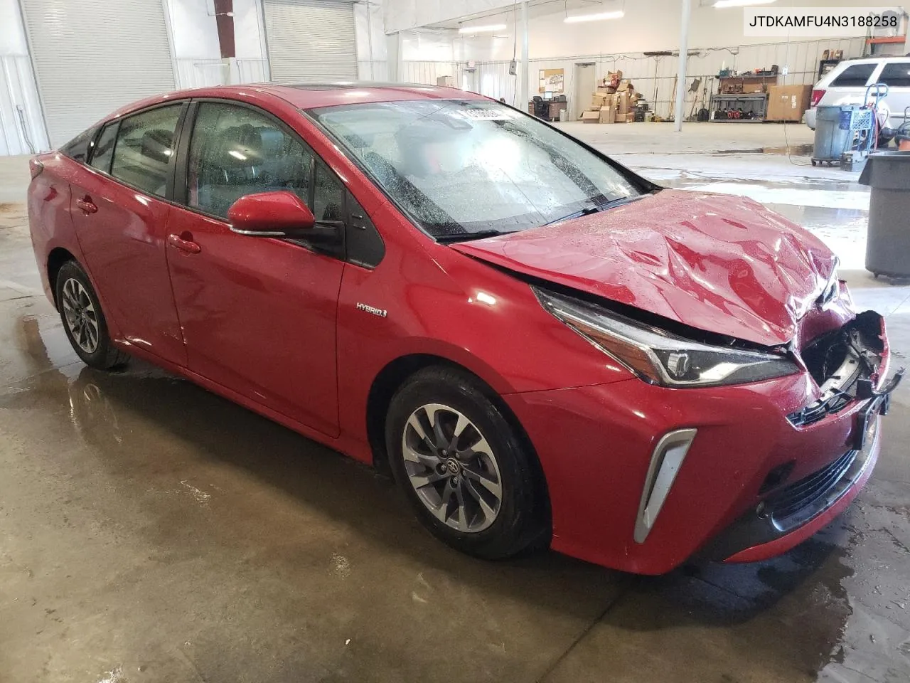 2022 Toyota Prius Night Shade VIN: JTDKAMFU4N3188258 Lot: 73166094