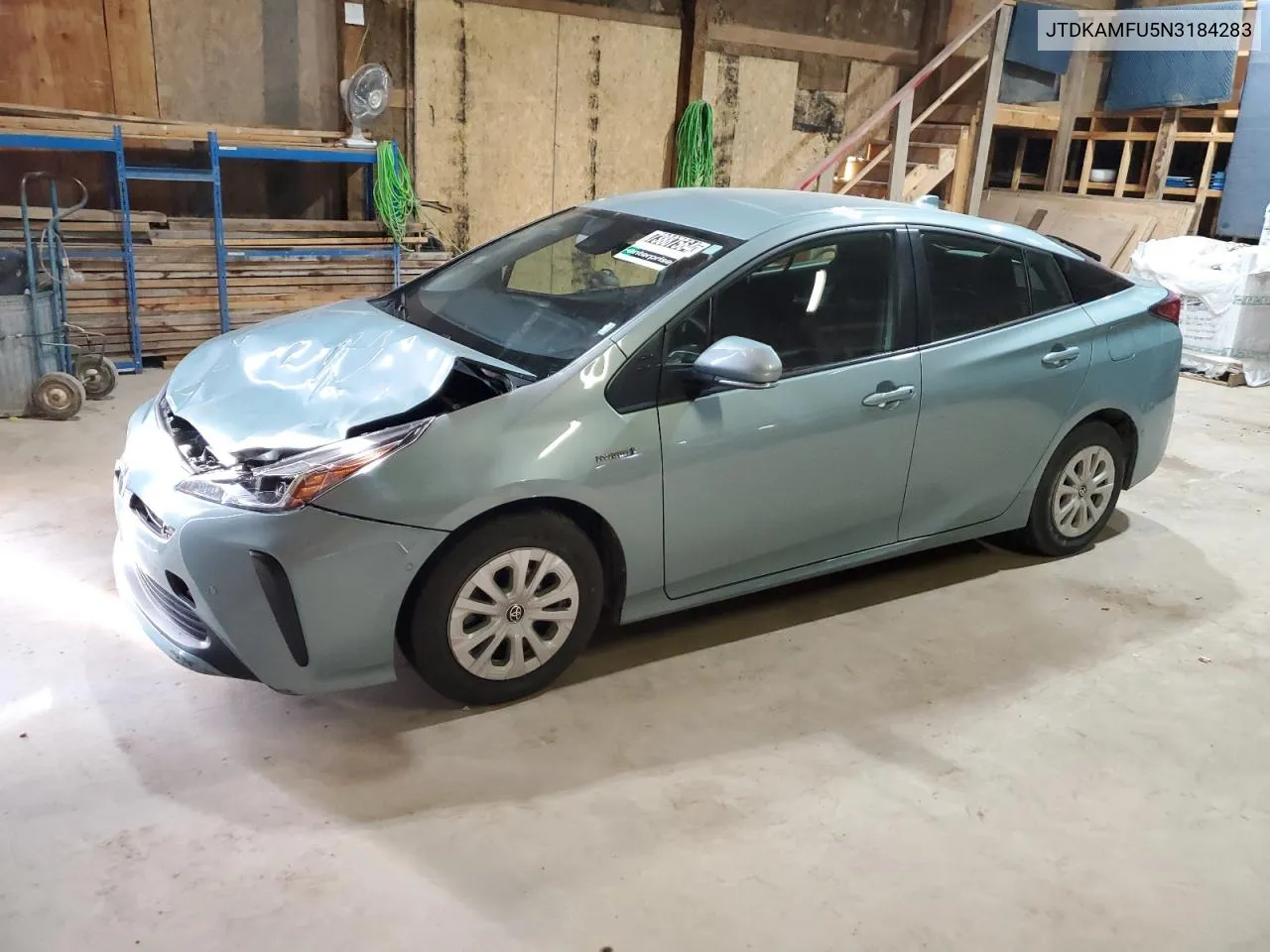 2022 Toyota Prius Night Shade VIN: JTDKAMFU5N3184283 Lot: 73887564