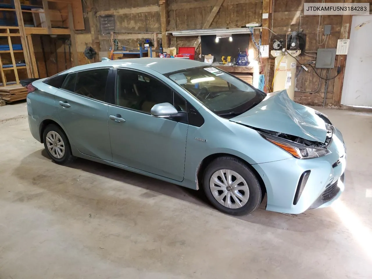 2022 Toyota Prius Night Shade VIN: JTDKAMFU5N3184283 Lot: 73887564