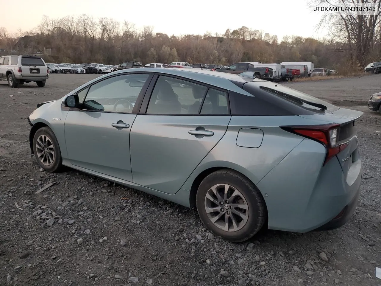 2022 Toyota Prius Night Shade VIN: JTDKAMFU4N3187143 Lot: 78165354