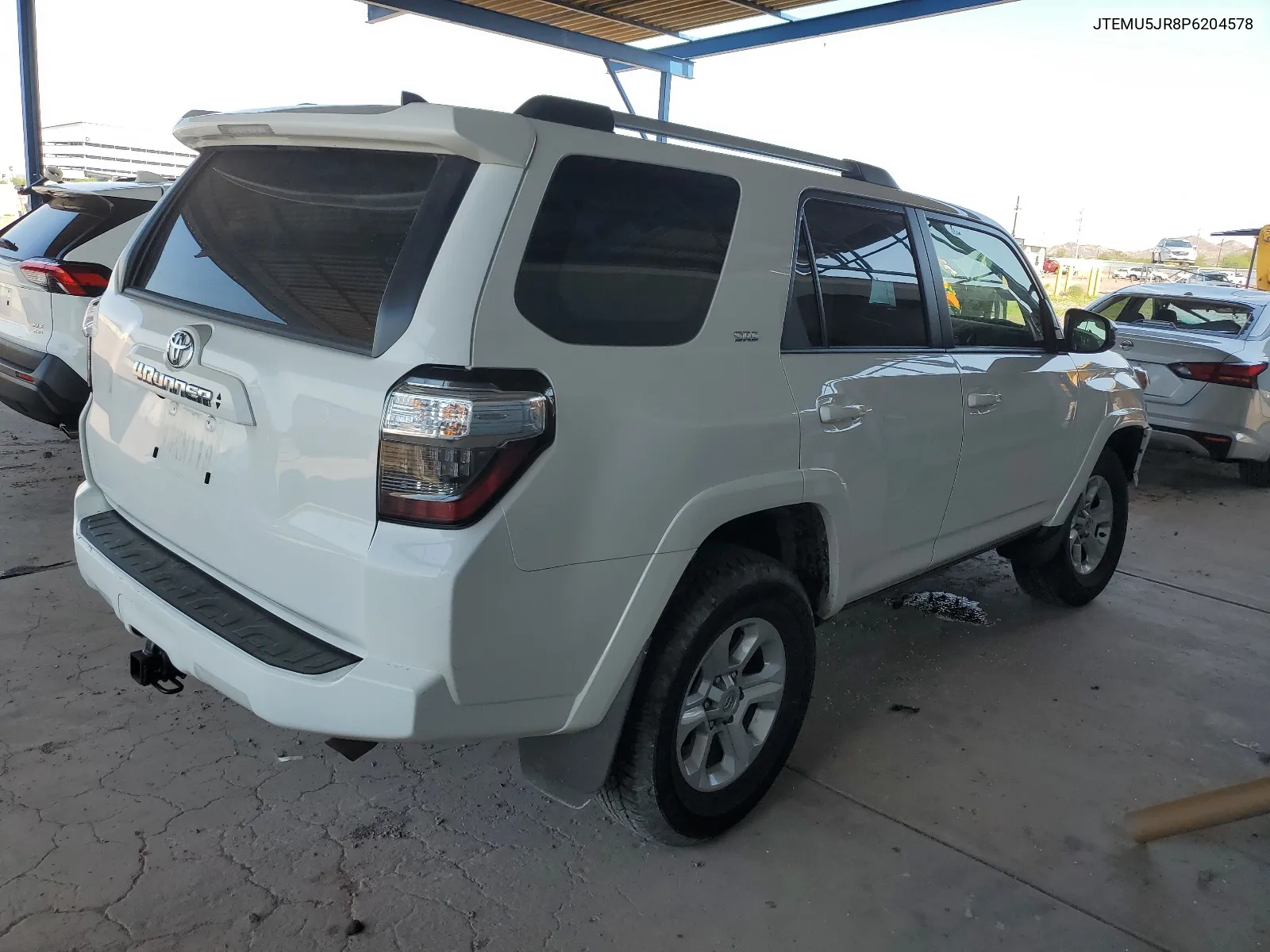 2023 Toyota 4Runner Se VIN: JTEMU5JR8P6204578 Lot: 64476744