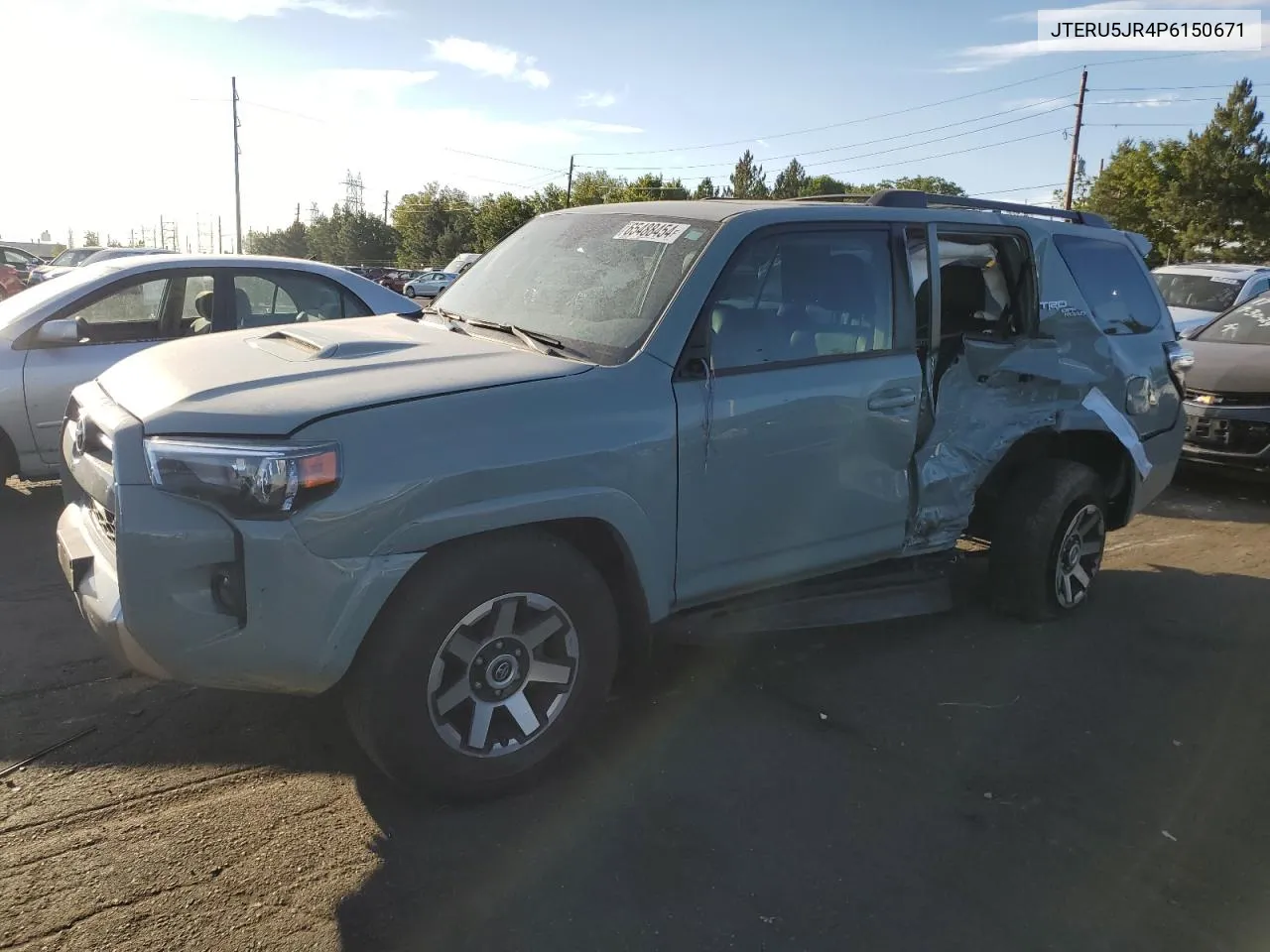 JTERU5JR4P6150671 2023 Toyota 4Runner Se