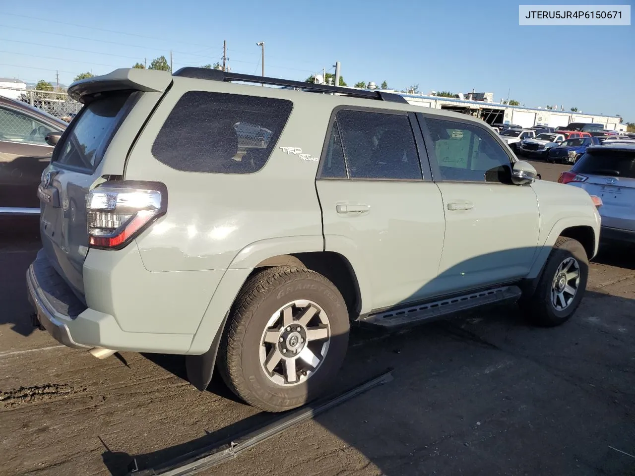 2023 Toyota 4Runner Se VIN: JTERU5JR4P6150671 Lot: 65488454