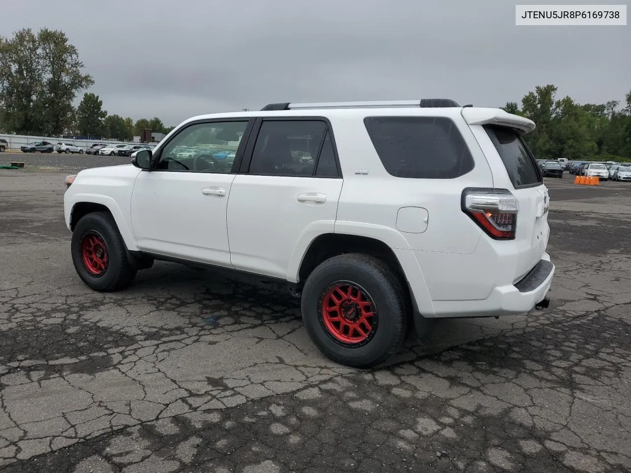 2023 Toyota 4Runner Se VIN: JTENU5JR8P6169738 Lot: 72222234