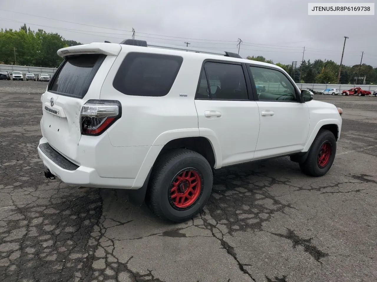 2023 Toyota 4Runner Se VIN: JTENU5JR8P6169738 Lot: 72222234