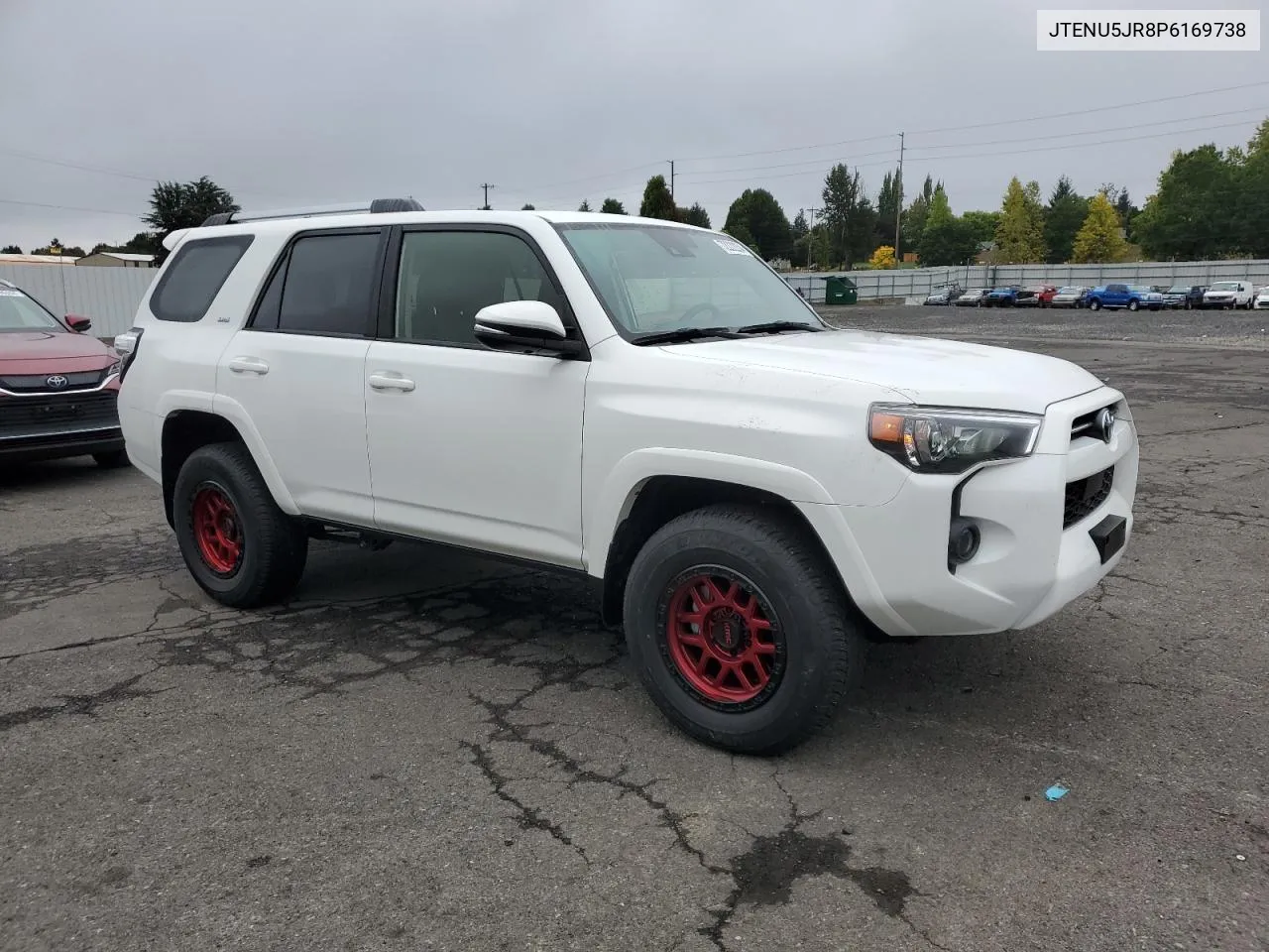 2023 Toyota 4Runner Se VIN: JTENU5JR8P6169738 Lot: 72222234