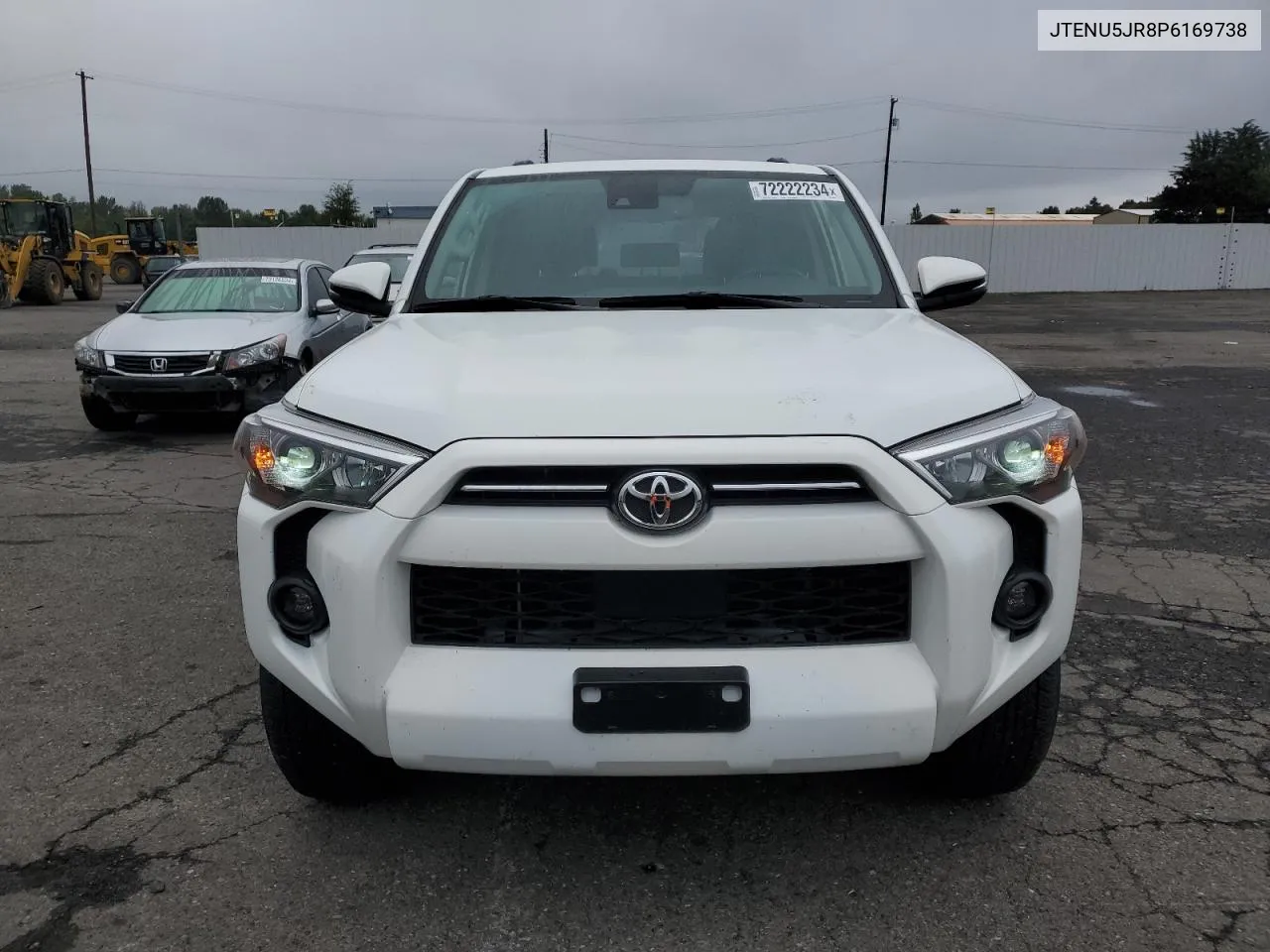 2023 Toyota 4Runner Se VIN: JTENU5JR8P6169738 Lot: 72222234