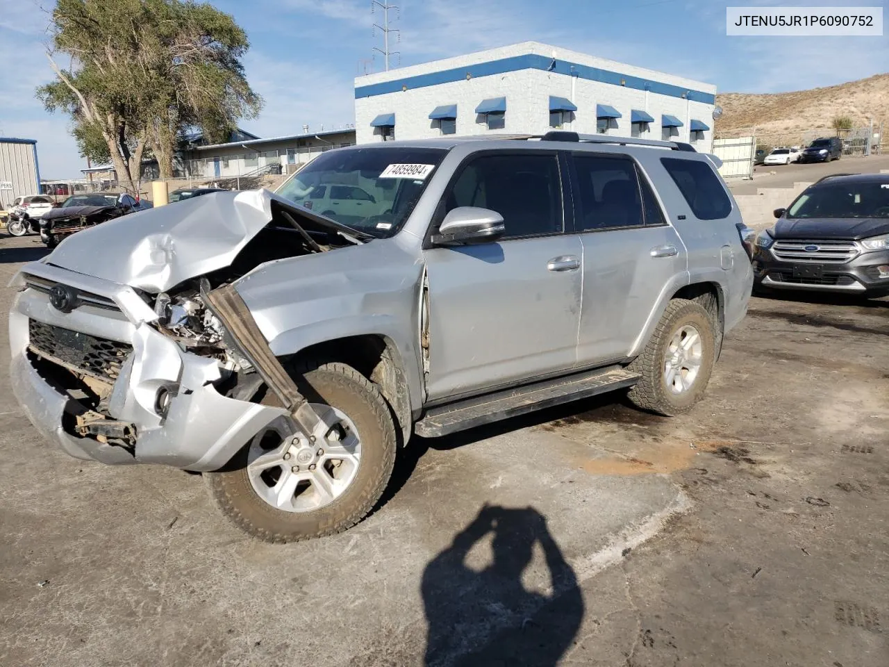 2023 Toyota 4Runner Se VIN: JTENU5JR1P6090752 Lot: 74859984