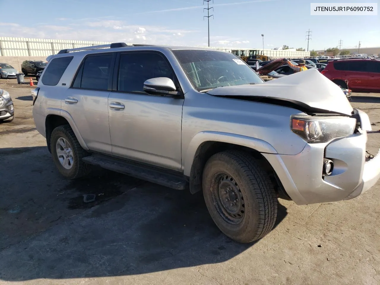 2023 Toyota 4Runner Se VIN: JTENU5JR1P6090752 Lot: 74859984