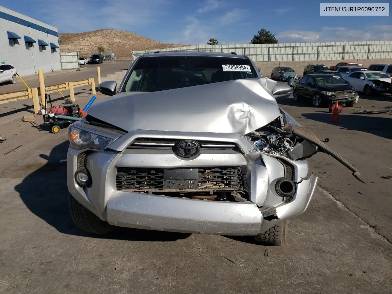 2023 Toyota 4Runner Se VIN: JTENU5JR1P6090752 Lot: 74859984