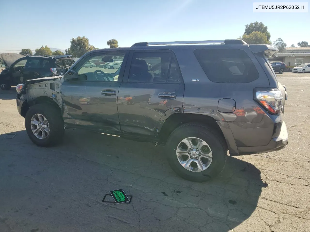 2023 Toyota 4Runner Se VIN: JTEMU5JR2P6205211 Lot: 76419874