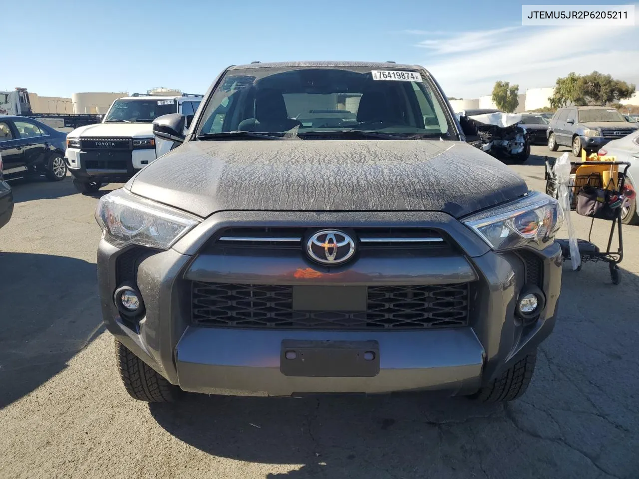 2023 Toyota 4Runner Se VIN: JTEMU5JR2P6205211 Lot: 76419874