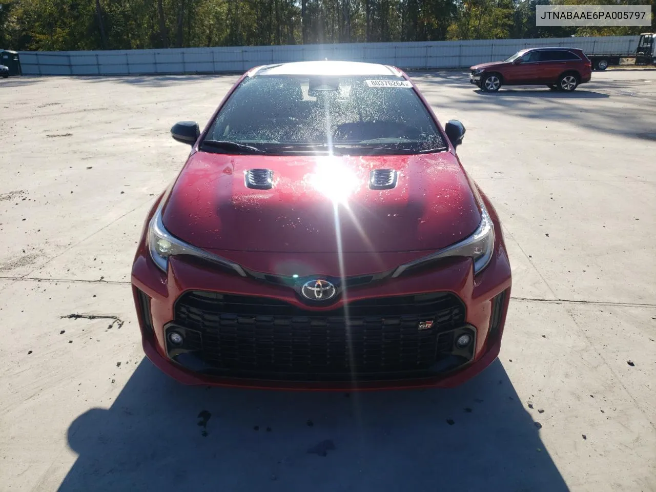 2023 Toyota Gr Corolla Core VIN: JTNABAAE6PA005797 Lot: 80376264