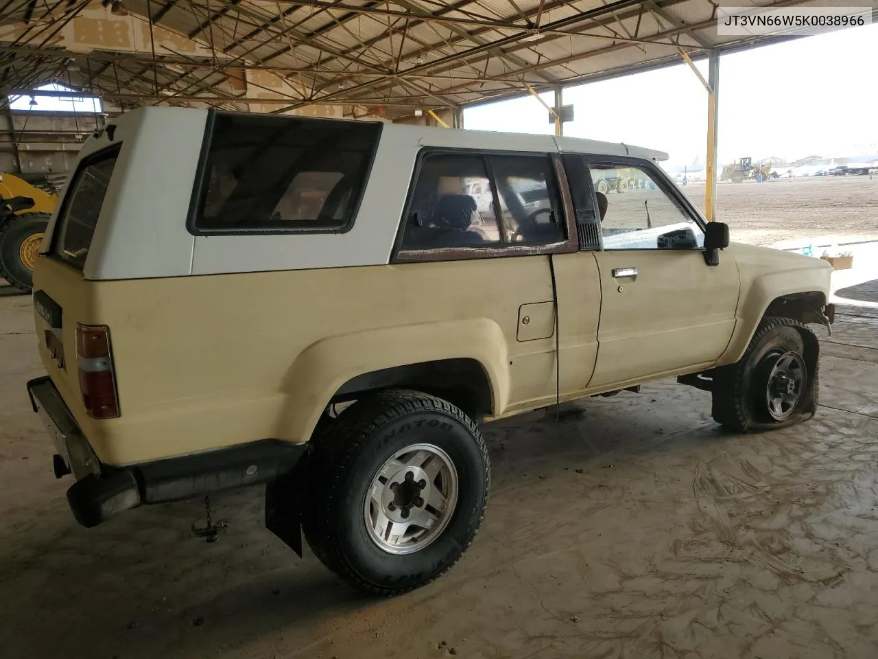 1989 Toyota 4Runner Vn66 Sr5 VIN: JT3VN66W5K0038966 Lot: 72408824