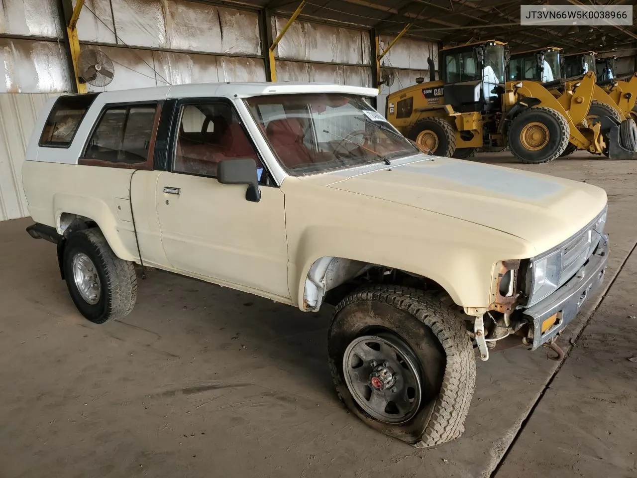 1989 Toyota 4Runner Vn66 Sr5 VIN: JT3VN66W5K0038966 Lot: 72408824