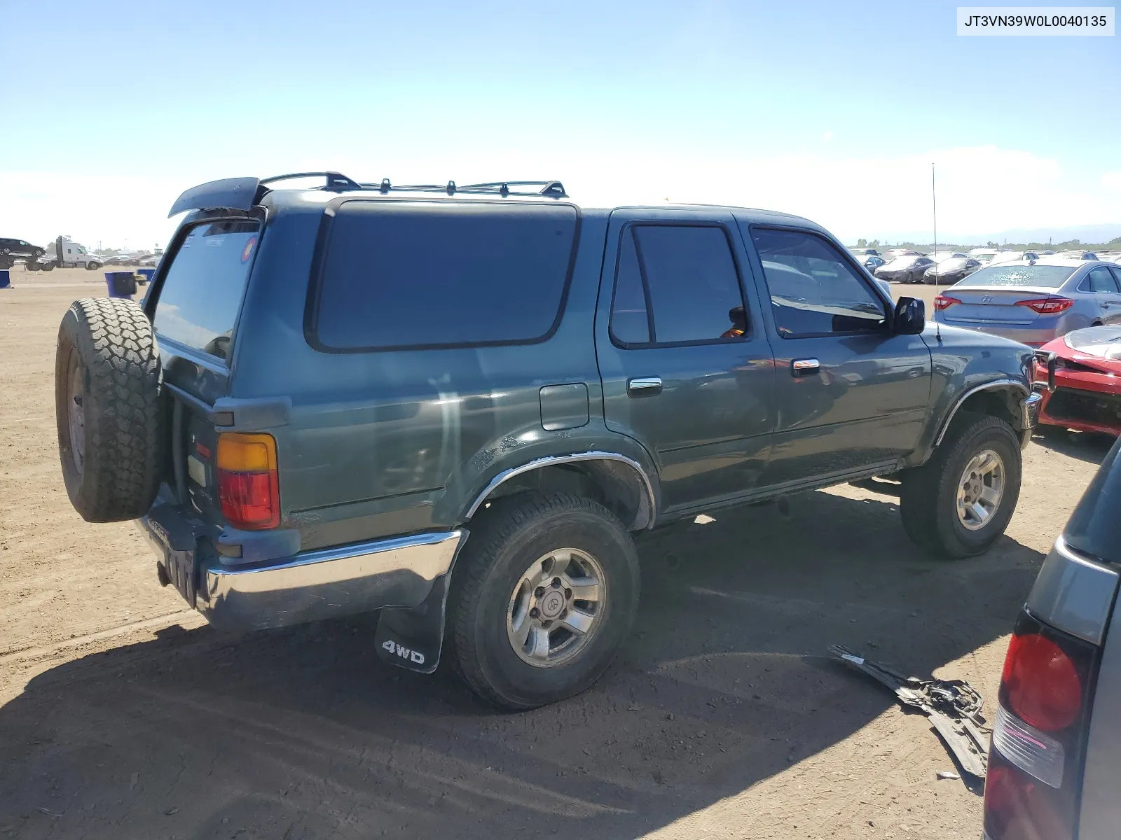 1990 Toyota 4Runner Vn39 Sr5 VIN: JT3VN39W0L0040135 Lot: 66148184