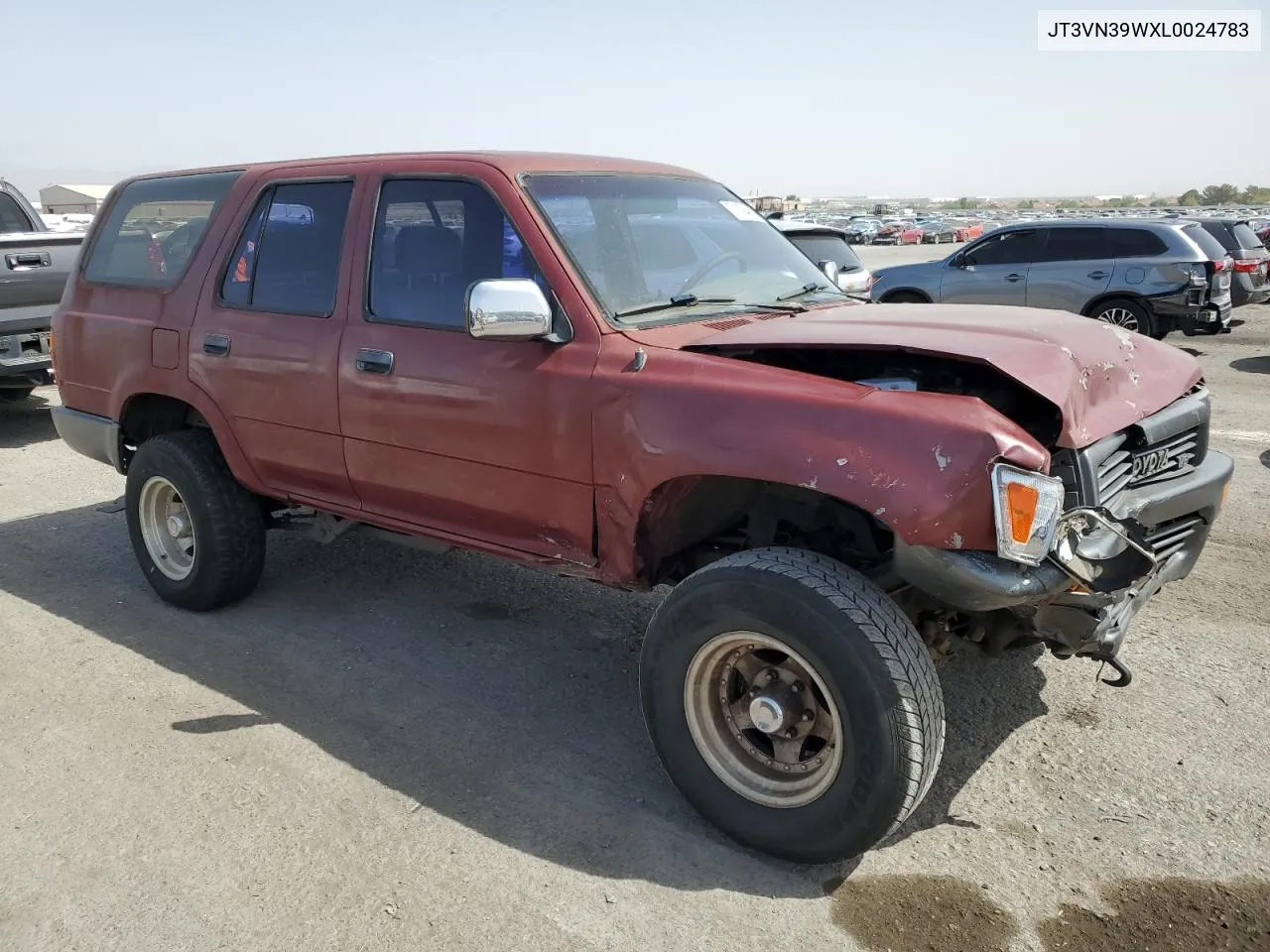 1990 Toyota 4Runner Vn39 Sr5 VIN: JT3VN39WXL0024783 Lot: 71194914