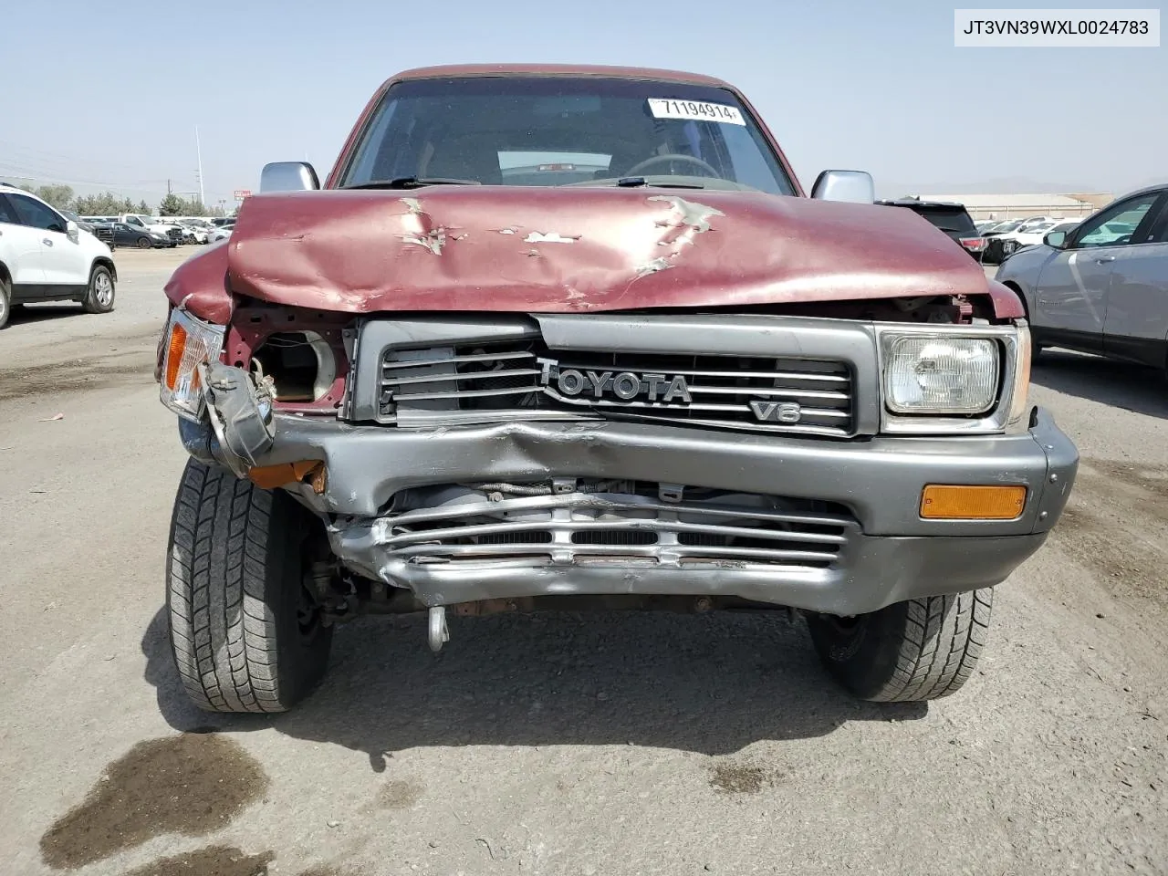 1990 Toyota 4Runner Vn39 Sr5 VIN: JT3VN39WXL0024783 Lot: 71194914