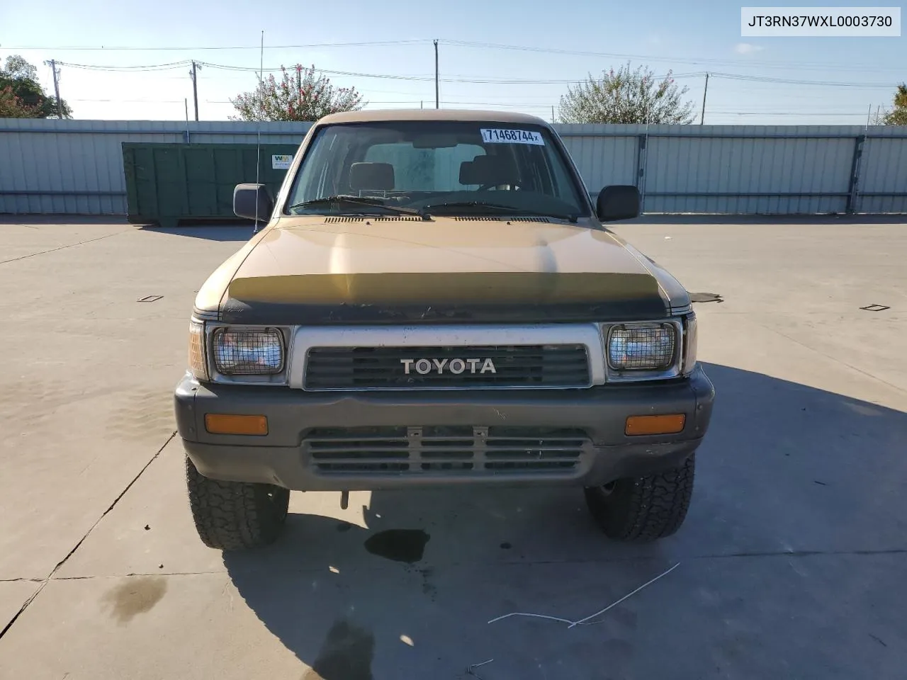 1990 Toyota 4Runner Rn37 VIN: JT3RN37WXL0003730 Lot: 71468744