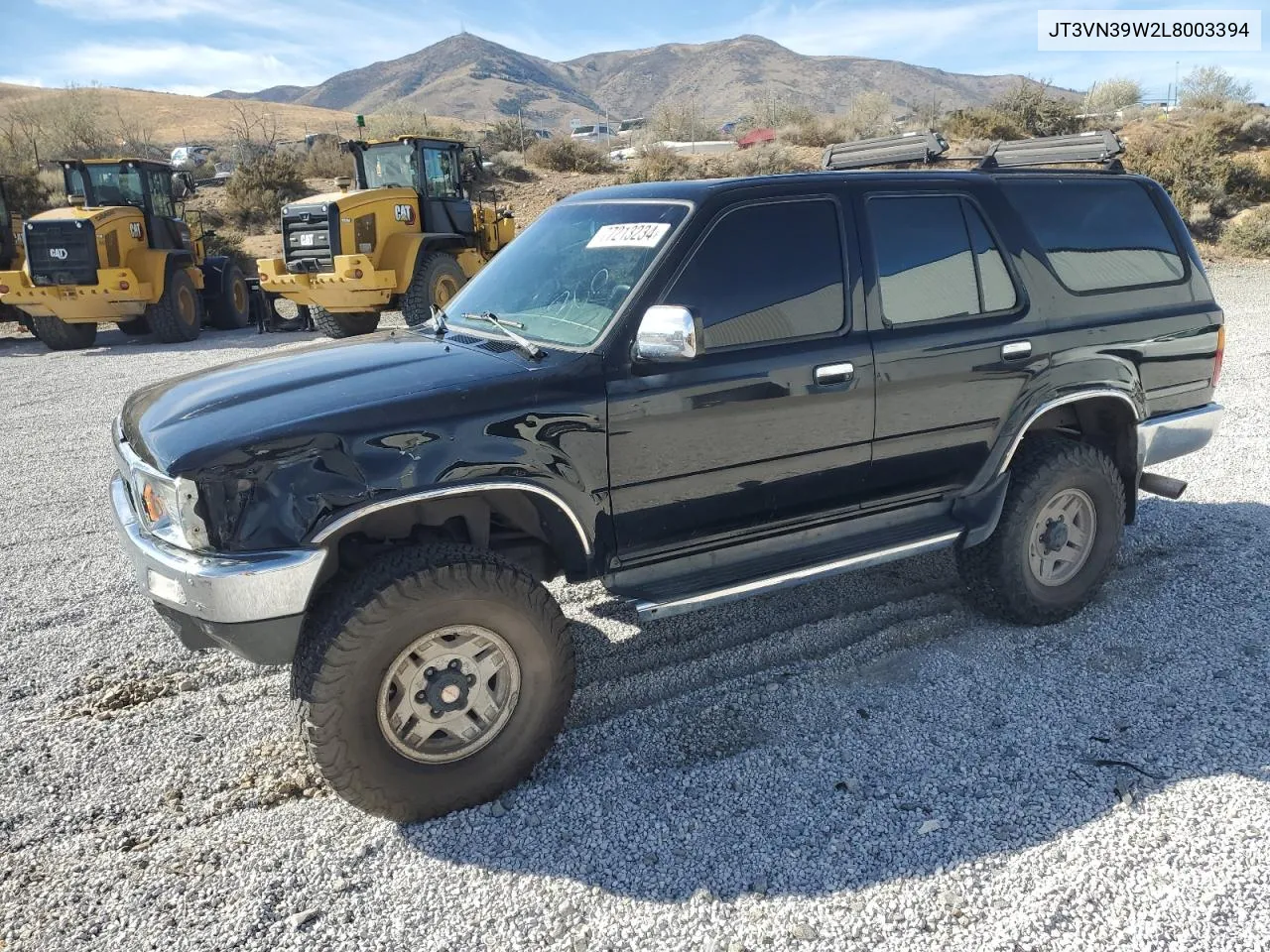 1990 Toyota 4Runner Vn39 Sr5 VIN: JT3VN39W2L8003394 Lot: 77213234