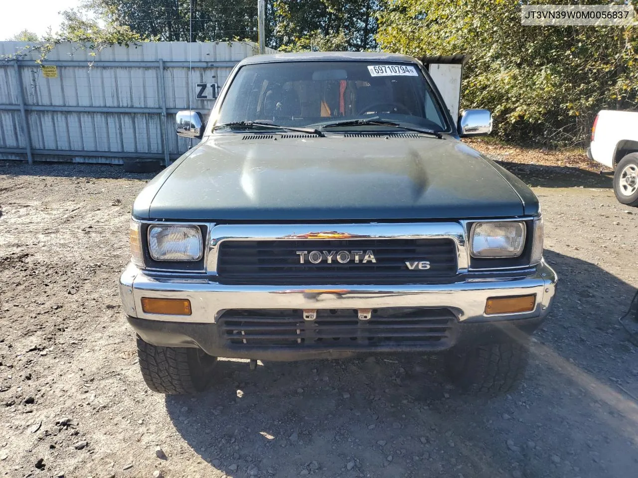 1991 Toyota 4Runner Vn39 Sr5 VIN: JT3VN39W0M0056837 Lot: 69710794