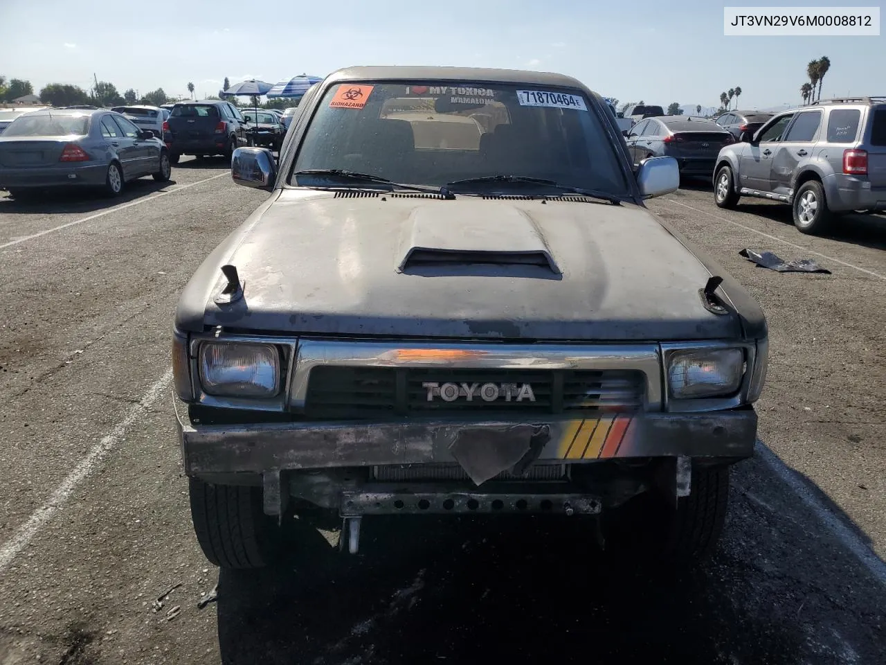 1991 Toyota 4Runner Vn29 Sr5 VIN: JT3VN29V6M0008812 Lot: 71870464