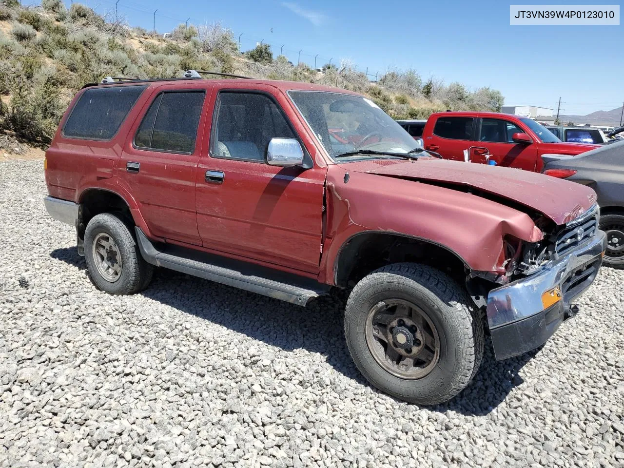 1993 Toyota 4Runner Vn39 Sr5 VIN: JT3VN39W4P0123010 Lot: 47321884