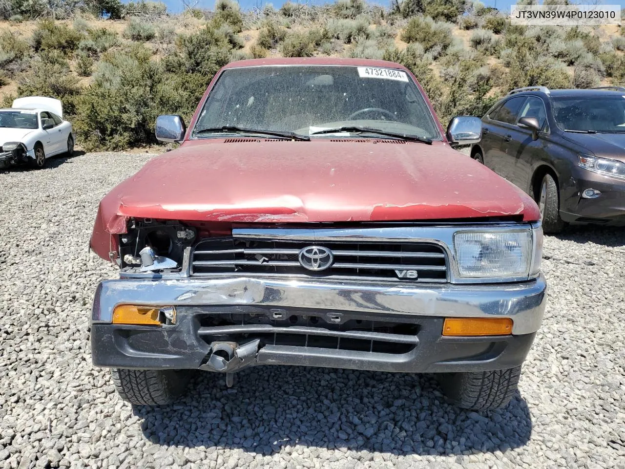 1993 Toyota 4Runner Vn39 Sr5 VIN: JT3VN39W4P0123010 Lot: 47321884