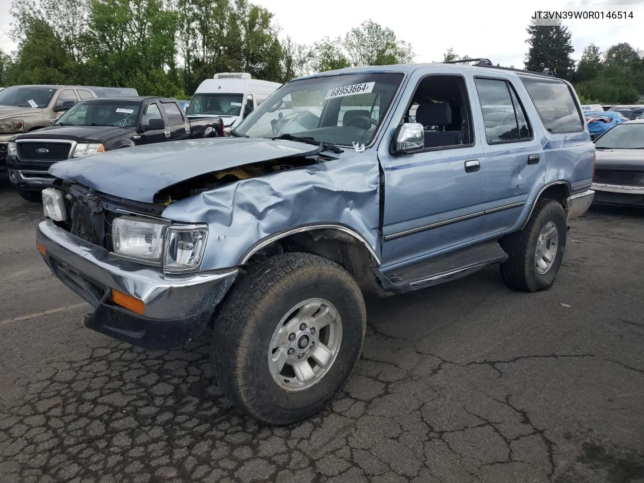 1994 Toyota 4Runner Vn39 Sr5 VIN: JT3VN39W0R0146514 Lot: 68953664