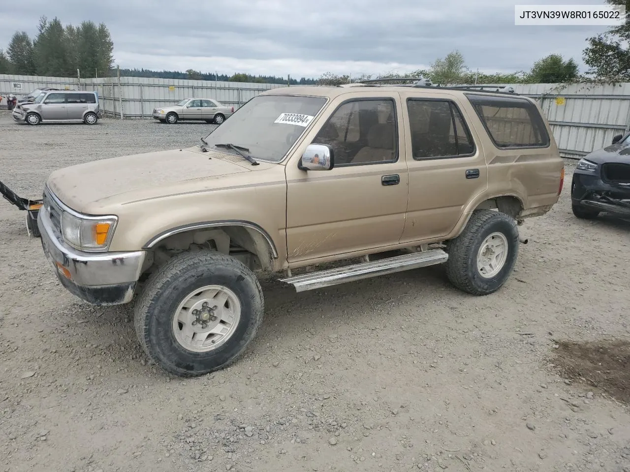 1994 Toyota 4Runner Vn39 Sr5 VIN: JT3VN39W8R0165022 Lot: 70333994