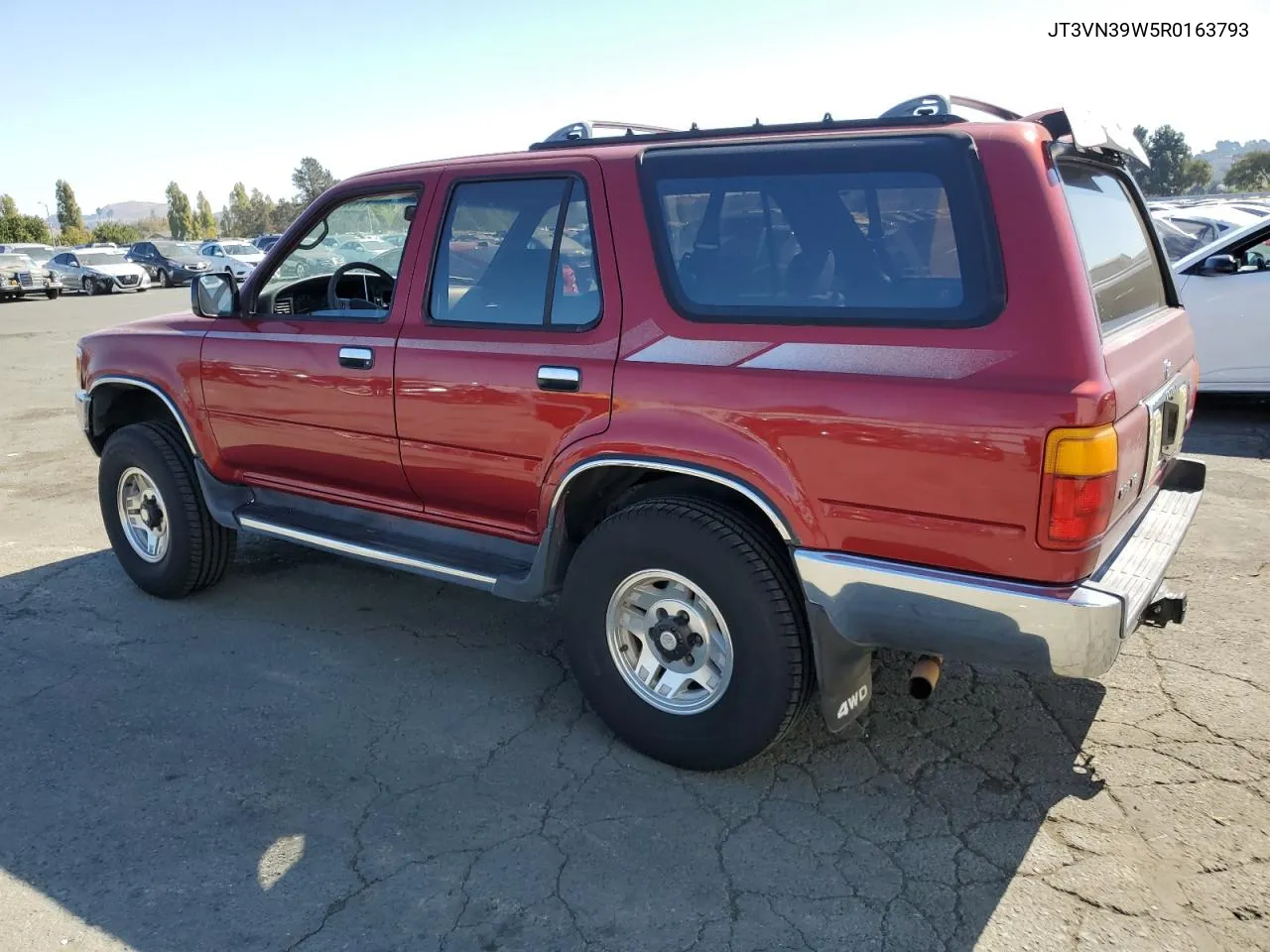 1994 Toyota 4Runner Vn39 Sr5 VIN: JT3VN39W5R0163793 Lot: 74381214