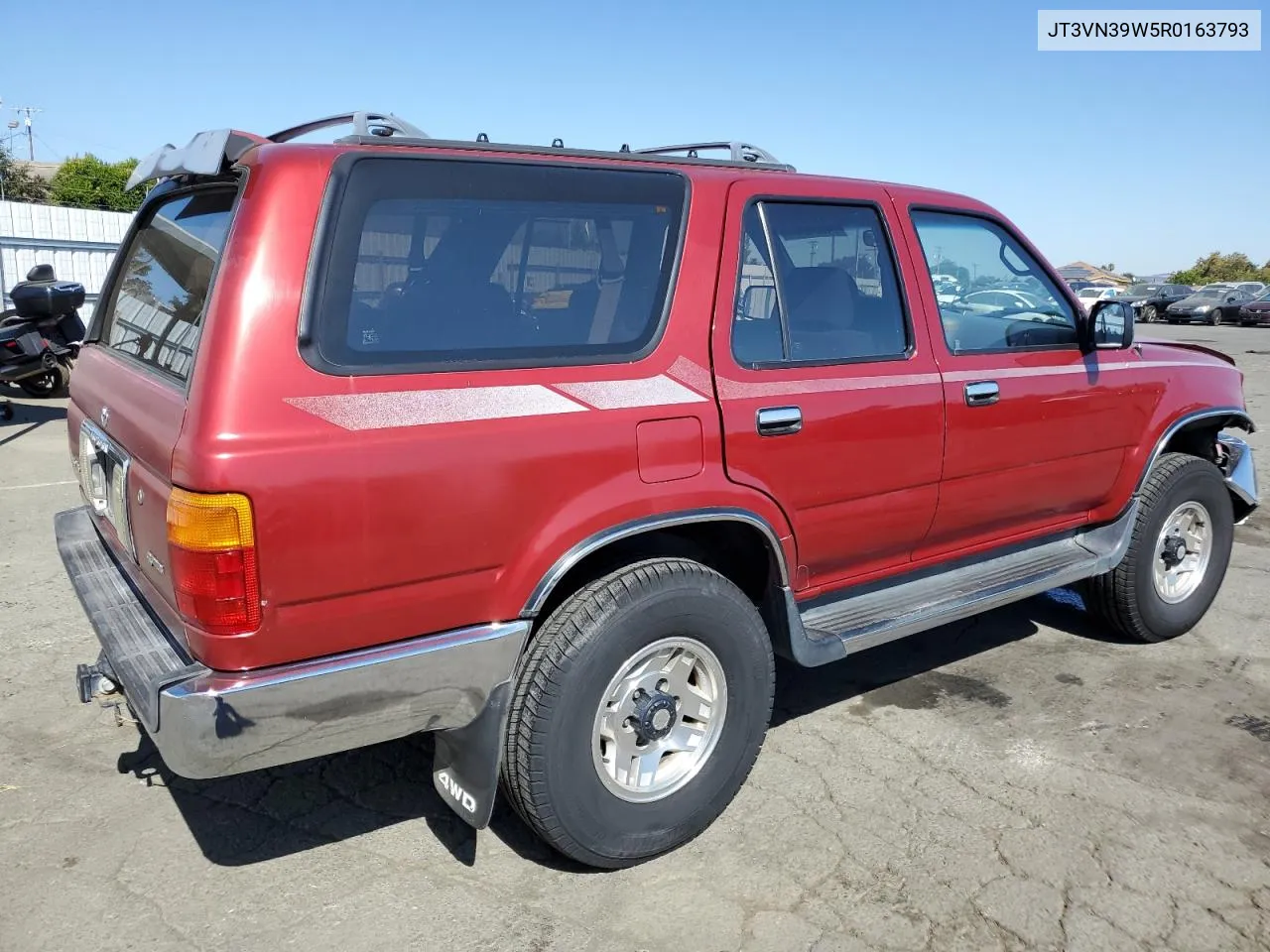 1994 Toyota 4Runner Vn39 Sr5 VIN: JT3VN39W5R0163793 Lot: 74381214