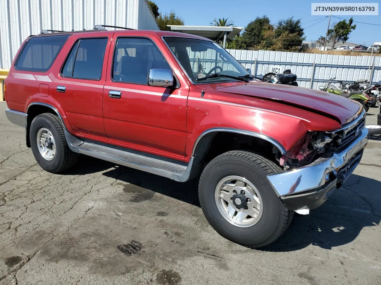 1994 Toyota 4Runner Vn39 Sr5 VIN: JT3VN39W5R0163793 Lot: 74381214