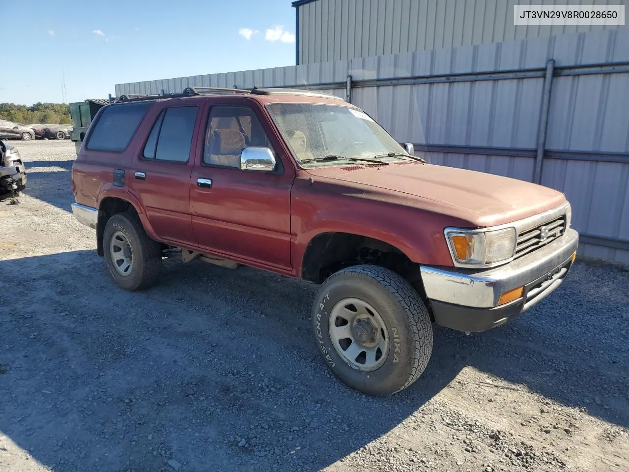 1994 Toyota 4Runner Vn29 Sr5 VIN: JT3VN29V8R0028650 Lot: 75554394