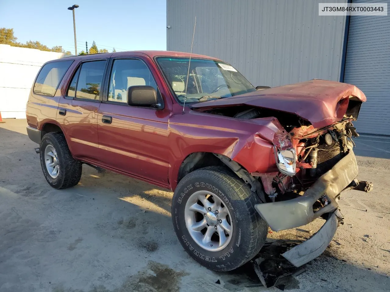 1996 Toyota 4Runner VIN: JT3GM84RXT0003443 Lot: 68033014