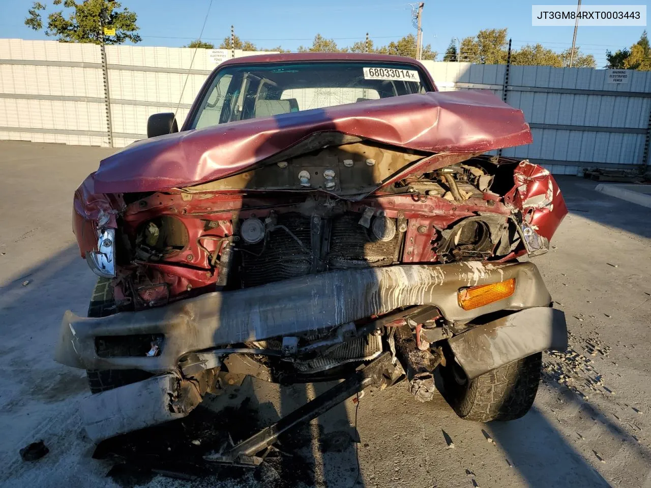 1996 Toyota 4Runner VIN: JT3GM84RXT0003443 Lot: 68033014