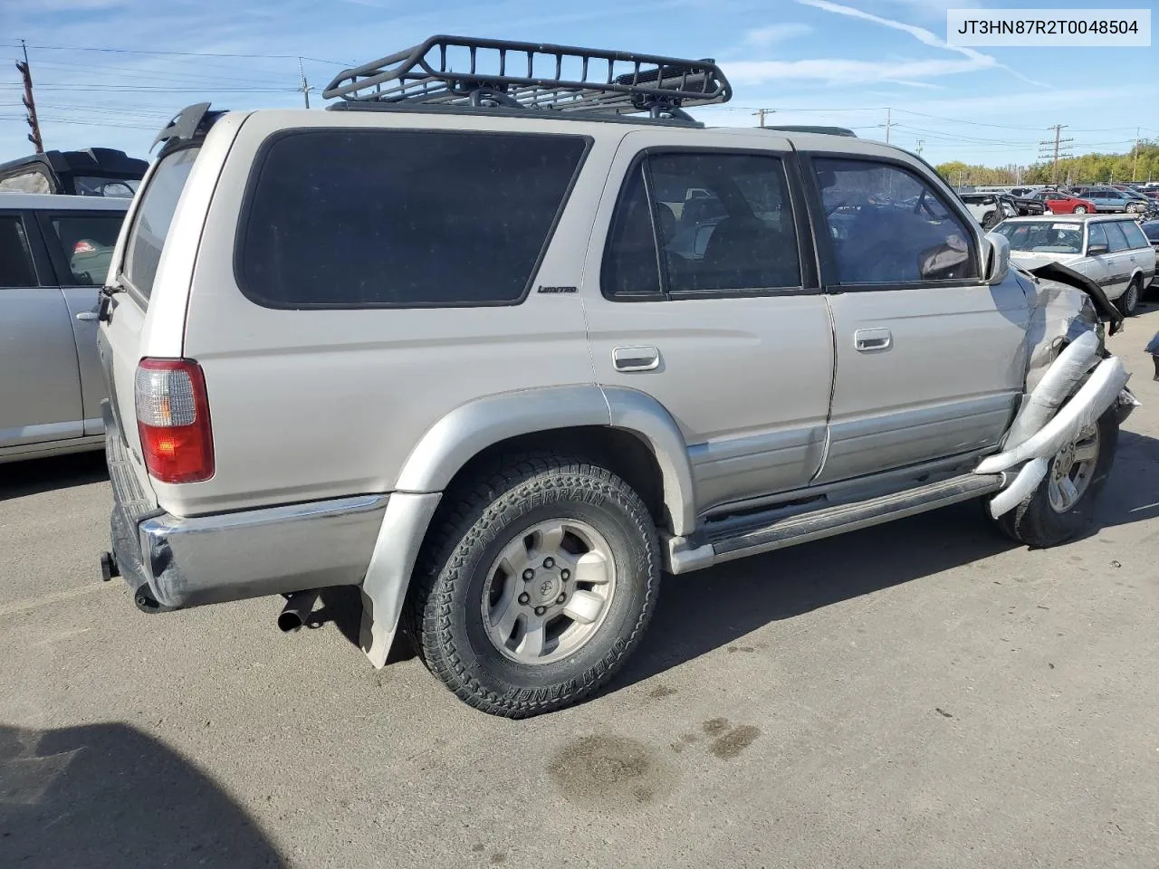 1996 Toyota 4Runner Limited VIN: JT3HN87R2T0048504 Lot: 71731324