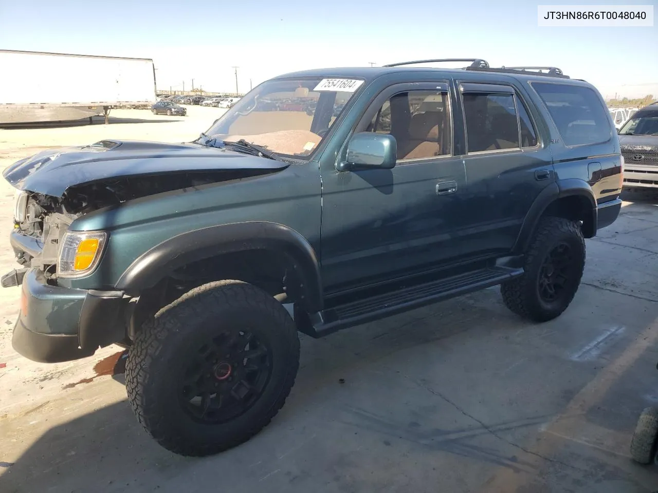 1996 Toyota 4Runner Sr5 VIN: JT3HN86R6T0048040 Lot: 75541604