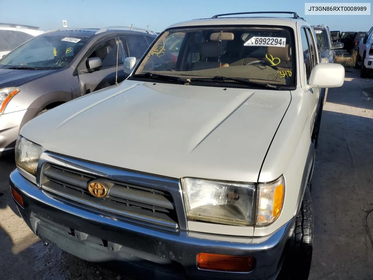 1996 Toyota 4Runner Sr5 VIN: JT3GN86RXT0008989 Lot: 76992294