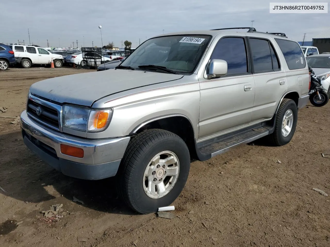 1996 Toyota 4Runner Sr5 VIN: JT3HN86R2T0049752 Lot: 81096194