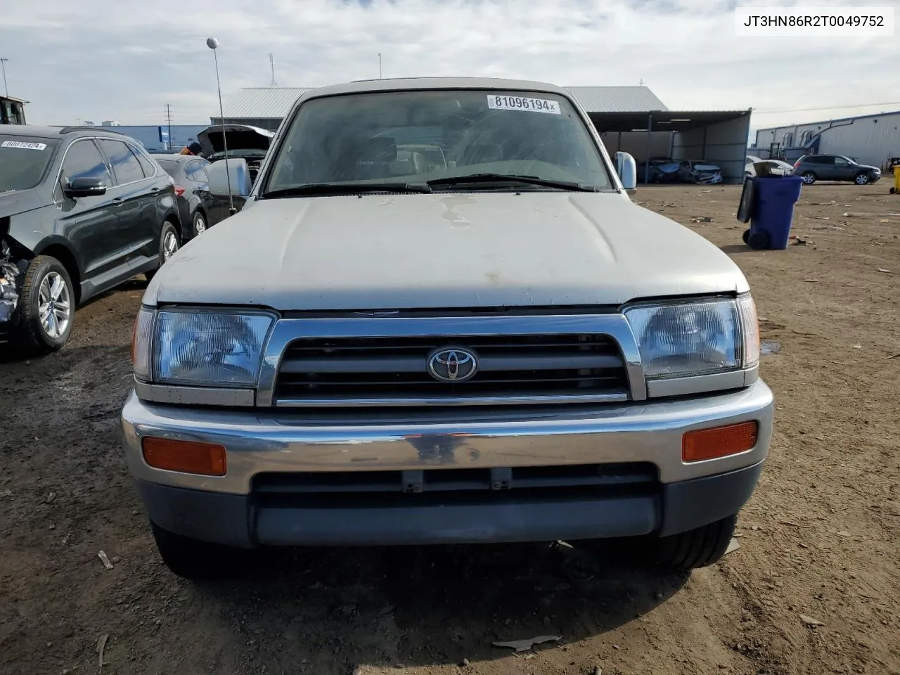 1996 Toyota 4Runner Sr5 VIN: JT3HN86R2T0049752 Lot: 81096194