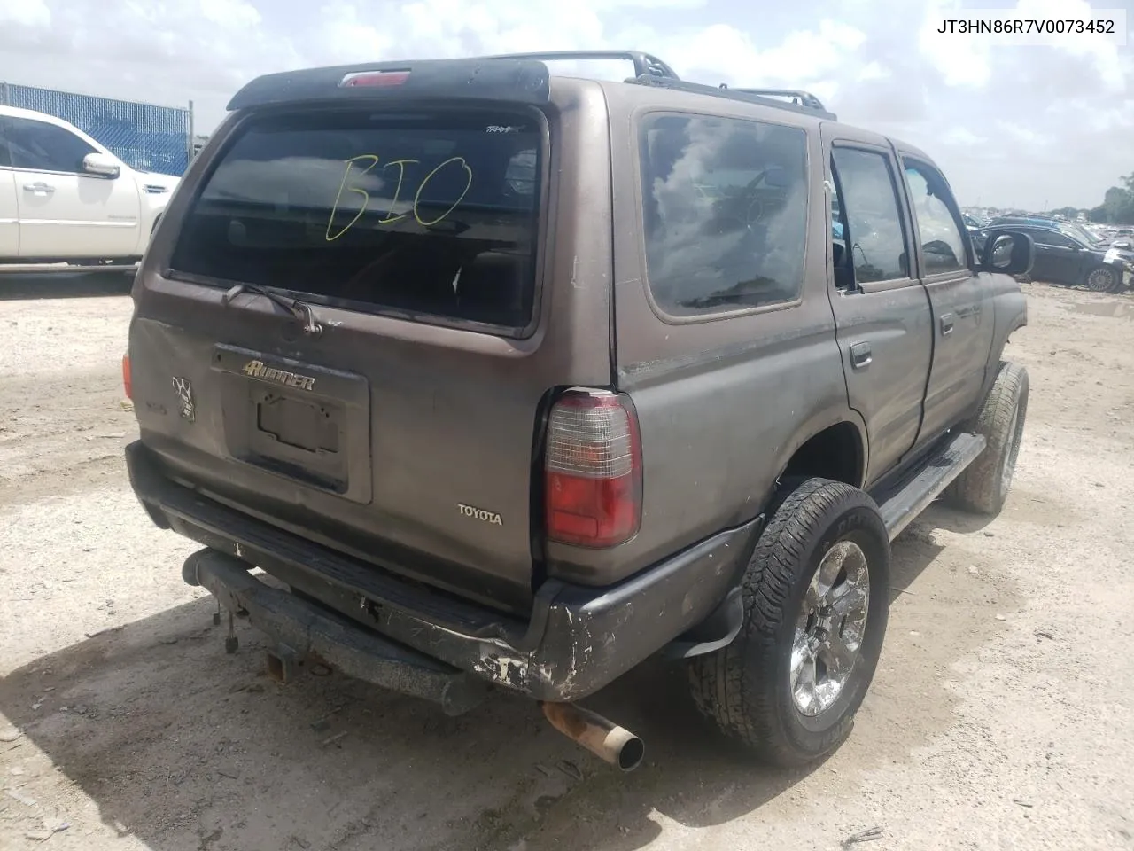 1997 Toyota 4Runner Sr5 VIN: JT3HN86R7V0073452 Lot: 53610642